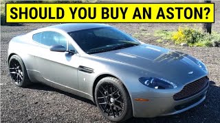 Should you buy an Aston Martin V8 Vantage Review amp Porsche 911 Comparision [upl. by Huesman886]