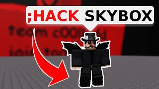 HOW TO HACK ANY ROBLOX GAME SKYBOX 🫨2024 EXPLOIT [upl. by Ahseen]