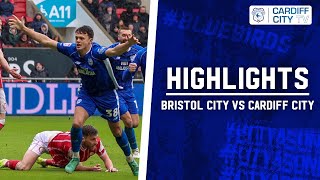 HIGHLIGHTS  BRISTOL CITY vs CARDIFF CITY [upl. by Dachy245]