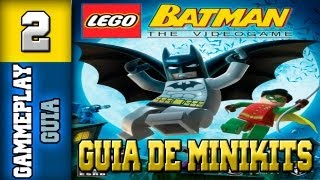 LEGO Batman 1 Guía  Minikits  Ladrillo Rojo  Parte 2 quotUna recepcion Glacialquot [upl. by Tenej]