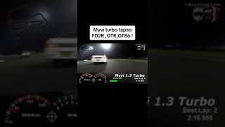 Myvi 13 Turbo TrackMyvi Tapao Gtr35Fd2rGt86 [upl. by Eneryt]