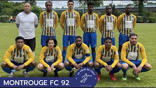 AU CŒUR DU MONTROUGE FC 92 — MATCH 4 vs SaintCloud [upl. by Lacim836]