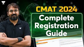 CMAT 2024 Complete Registration Guide  Ronak Shah [upl. by Lilia]