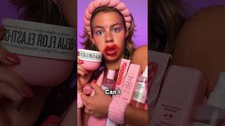 PINK PREPPY SKINCARE ROUTINE‼️🩷 Challenge [upl. by Notserp]