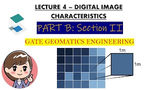 LECTURE 4  DIGITAL IMAGE CHARACTERISTICS  GATE GEOMATICS ENGINEERING gate geomatics [upl. by Eenhpad206]