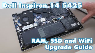 Dell Inspiron 14 54255420  RAM SSD and WiFi Upgrade Guide 2022 AMD Inspiron 5000series [upl. by Ainatnas]