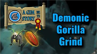 A GIM Story  Ep 72  Demonic Gorilla Grind [upl. by Rohpotsirhc]