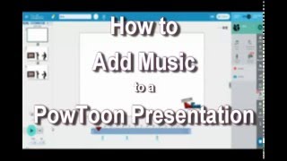 PowToon Music  Howto [upl. by Eartnoed]