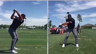 Brooks Koepka  Slow motion driver swing analysis [upl. by Sorce]