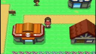 Pokemon Platinum DS Part 13  Ravaged Path Route 204 Floaroma Town and Floaroma Meadow Full S [upl. by Eidaj]