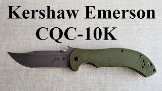 Kershaw Emerson CQC10K [upl. by Nileuqaj]