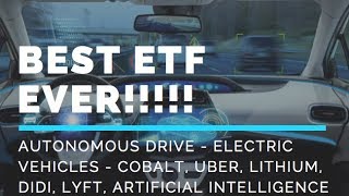 ETF STOCK TO BUY IN 2018  AUTONOMOUS DRIVE amp ELECTRIC VEHICLE INVESTMENT [upl. by Wolfy]