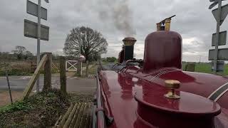 Aylsham to Brampton onboard Bure Valley Railways No 9 [upl. by Kaitlyn]