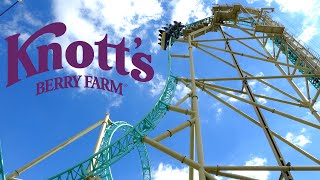 Knotts Berry Farm Tour amp Review with The Legend [upl. by Ayotnahs]