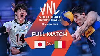 🇯🇵 JPN vs 🇮🇹 ITA  Full Match  Mens VNL 2022 [upl. by Wolff]