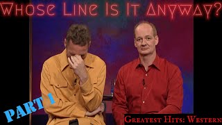 Greatest Hits Western  PART 1 Whose Line Is It Anyway  Classic [upl. by Korry]