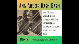 History Of Hash Bash In Ann Arbor [upl. by Yelsew]