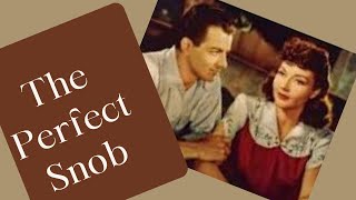 The Perfect Snob  1941 Full Classic Movie [upl. by Drugge]