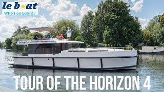 Tour of the new Horizon 4 from Le Boat [upl. by Waine]