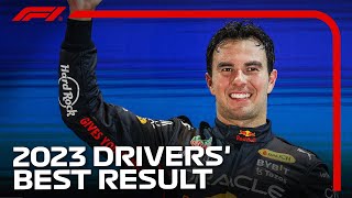 Every 2023 F1 Drivers Best Result [upl. by Tybi658]