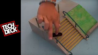 Tech Deck Tutorials Basic Street Tricks [upl. by Aleda]