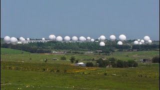 🇬🇧🏴󠁧󠁢󠁥󠁮󠁧󠁿 Nidderdale AONB  RAF Menwith Hill [upl. by Aihsatsan984]