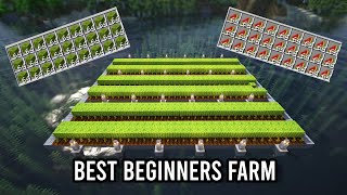 How to make Big and Easy Melon Farm in Minecraft [upl. by Luedtke]