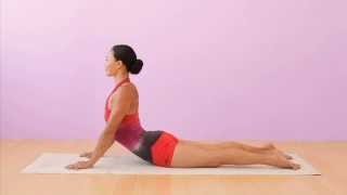 Cobra Pose Home Practice from Yoga Journal [upl. by Rilda]