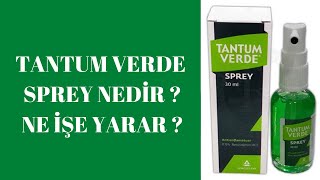 Tantum Verde Ne İşe Yarar  Tantum Verde Sprey Nedir [upl. by Nelyak]