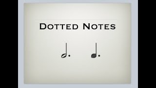 Free Music Theory  Dotted Notes Explained [upl. by Anselm183]