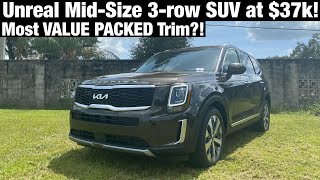 2022 Kia Telluride S TEST DRIVEFULL REVIEW [upl. by Arden]