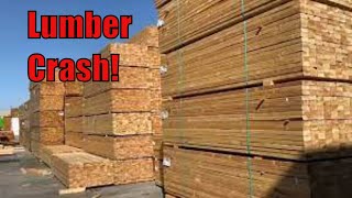 Lumber Prices Suffer Biggest Monthly Drop On Record [upl. by Nibbs344]