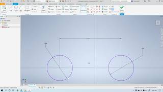 Autodesk Inventor 2021  How to Dimension to Edge of Circle [upl. by Hael]