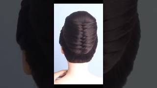 Learn an amazing hairstyle very easily 😍 hairstyle hairtutorial hairstyles shorts ytshots [upl. by Nigle]