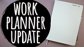 Functional Planner Setup For Work  Functional Bullet Journal Setup [upl. by Jdavie]