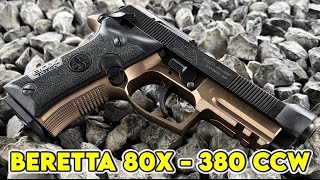 Beretta 80X  380 CCW [upl. by Iviv]