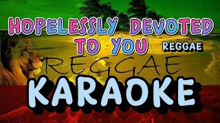 hopelessly devoted to you reggae karaoke cover👏👏👏👏👏 [upl. by Portwine]