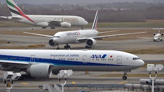 140 planes in 2 hours  New York JFK 🇺🇸 Plane Spotting  TWA Hotel Rooftop  Rush Hour Huge traffic [upl. by Assilac]