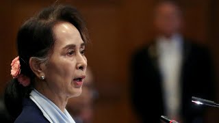 Répression des Rohingya  Aung San Suu Kyi dénonce un quottableau incomplet et trompeurquot [upl. by Nevin684]