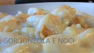 GNOCCHI ZOLA E NOCI gnocchi al gorgonzola e noci SENZA PANNA [upl. by Jessica736]