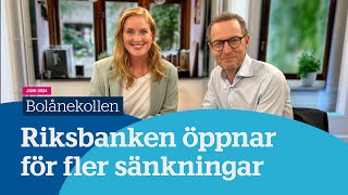 Riksbanken lämnar styrräntan oförändrad [upl. by Abbate]