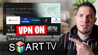 How to Easily Install a VPN on Samsung Smart TV in 2024 🎯 [upl. by Euqinimod]