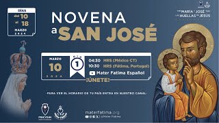 Día1 Novena a San José [upl. by Eatnahc216]