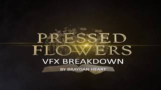 AFDA 3rd year Award Winner Graduation film Pressed Flowers VFX breakdown [upl. by Noivert942]