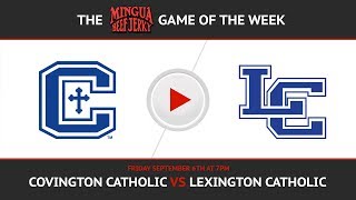 Lexington Catholic at Covington Catholic  HS Football [upl. by Nauqed]