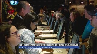 Sports betting officially legal in Mississippi [upl. by Liuka157]