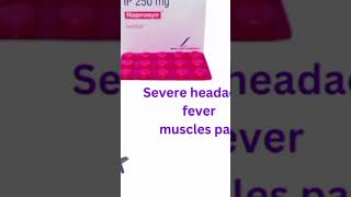 Naproxen tablet medicine viralshorts headache nocooyrightmusic [upl. by Pammie]