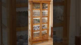 beautiful and new wooden crockery cabinet and showcase design [upl. by Miyasawa189]