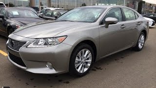 2015 Lexus ES 300h Hybrid Review [upl. by Bartholomeus]