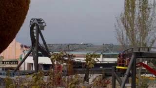 Gardaland  La costruzione di Raptor 1 [upl. by Yaker]